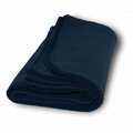 Kd Bufe 50 x 60 in. Promo Throw Blanket, Navy KD2804210